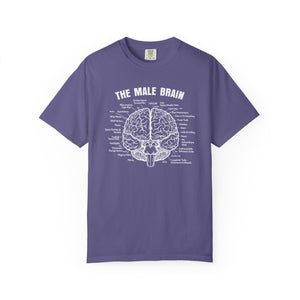 Male Brain Funny Men's T-Shirt Comfort Colors®