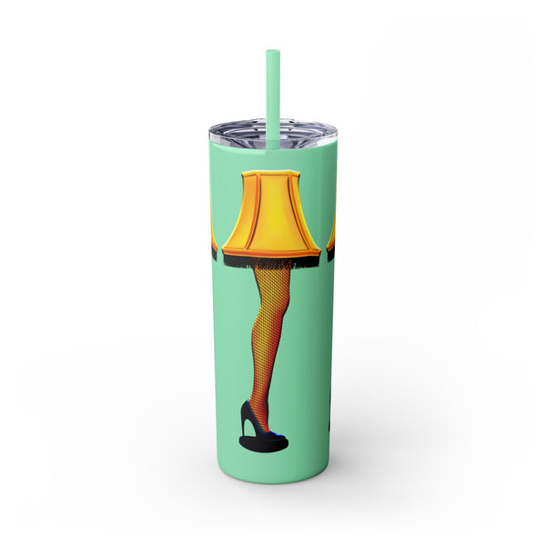 Christmas Story Frageelay Leg Lamp Skinny Tumbler 20oz