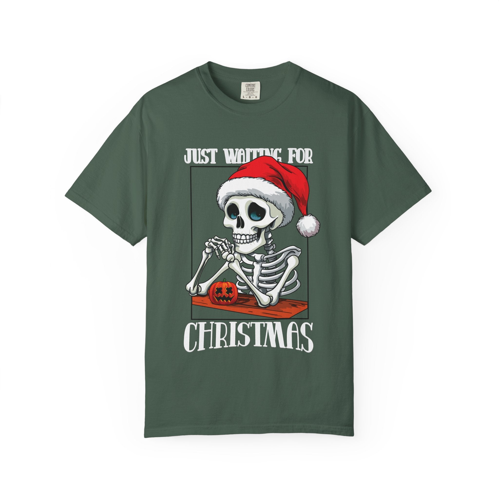 Waiting for Christmas Funny Halloween T-Shirt Comfort Colors®