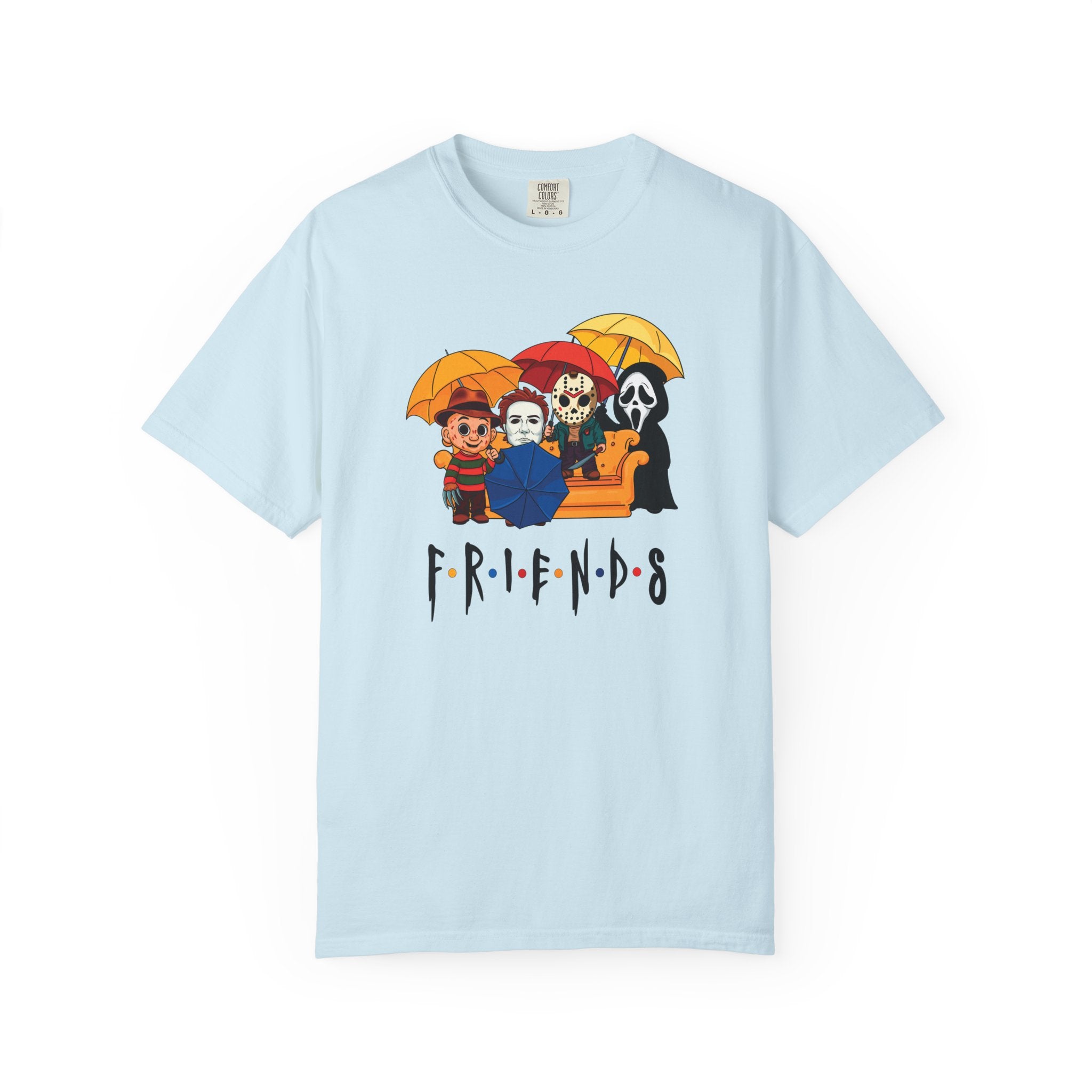 80s Horror Movie Friends Halloween T-Shirt Comfort Colors®