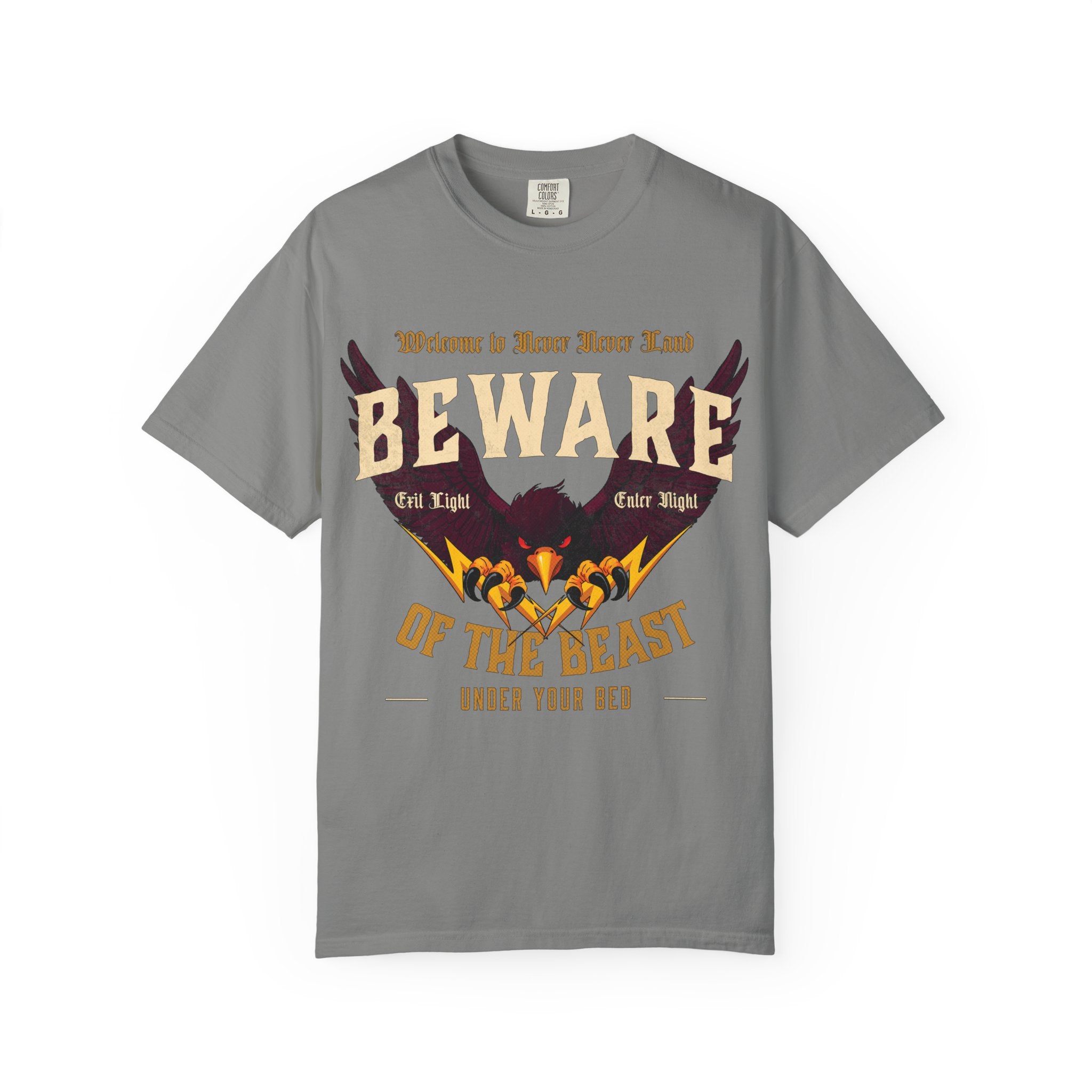 Comfort Colors® Virginia Tech Football Vintage Grunge T-Shirt