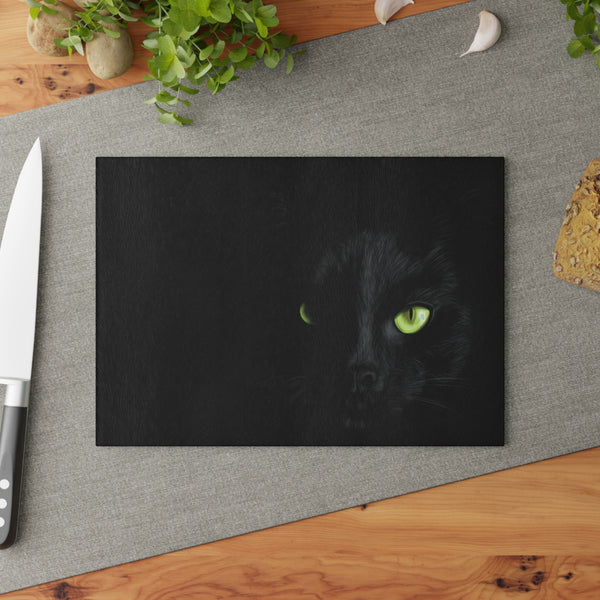 Black Cat Kitchen Decor Cutting Board