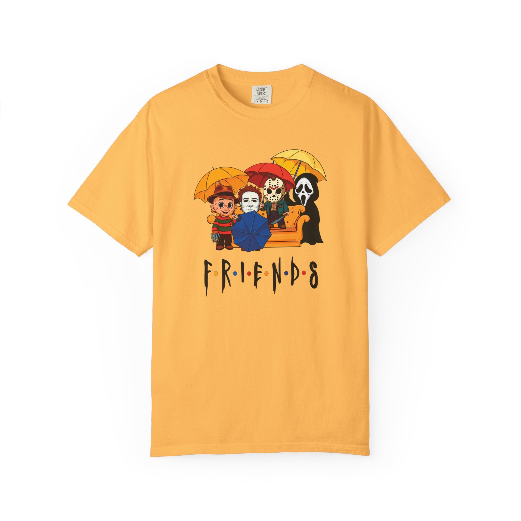 80s Horror Movie Friends Halloween T-Shirt Comfort Colors®