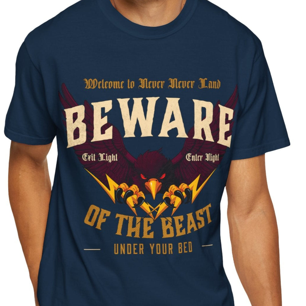 Comfort Colors® Virginia Tech Football Vintage Grunge T-Shirt