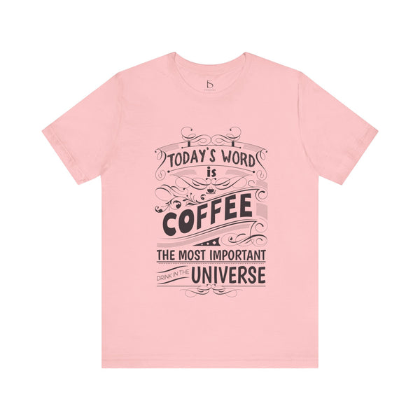 Coffee Typography T-Shirt