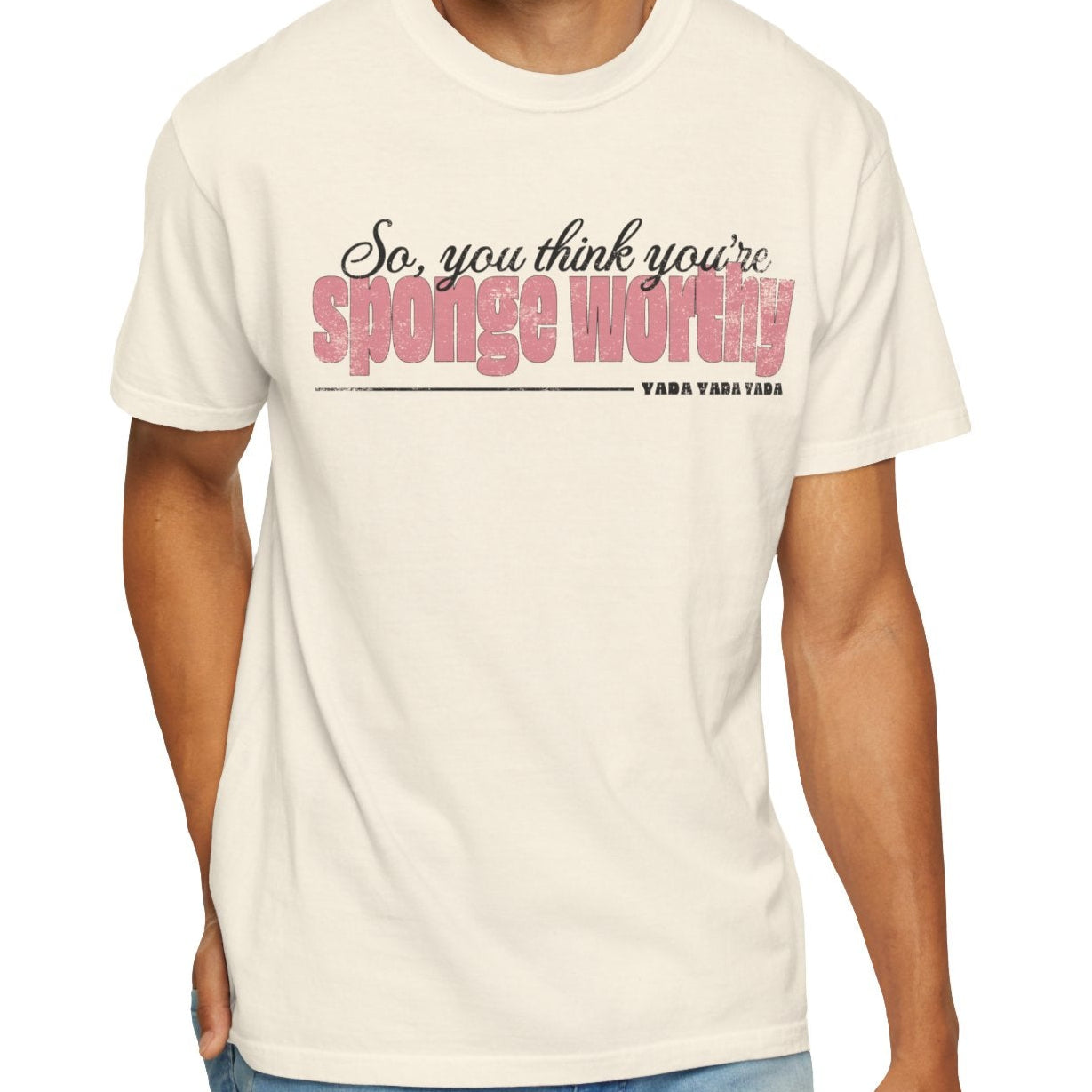 Comfort Colors® Sponge Worthy 90s Seinfeld Grunge T-Shirt