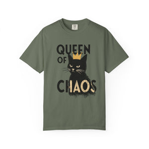Queen of Chaos Black Cat Grunge Style Comfort Colors® T-Shirt