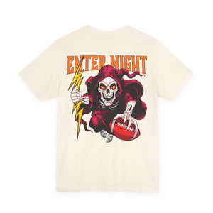 Virginia Tech Football Exit Light Sandman Skeleton T-Shirt