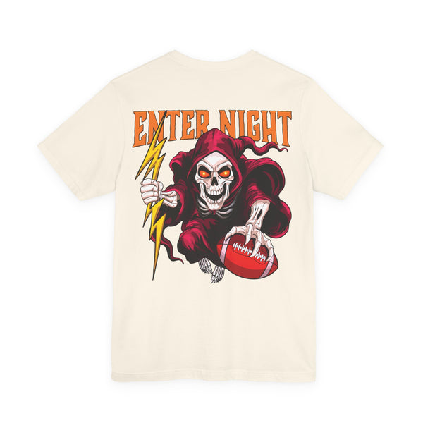 Virginia Tech Football Exit Light Sandman Skeleton T-Shirt