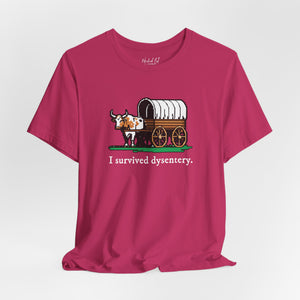 Oregon Trail Dysentery 80s Game Pop Culture T-Shirt