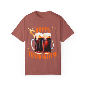 Chili t-shirt with 'Beer Lovers Funny Thanksgiving' design on a white background