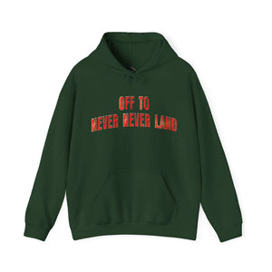 White hoodie with 'Va Tech Football Sandman' design on a plain background