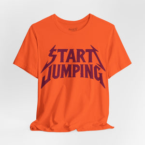 Virginia Tech Football Start Jumping Grunge Style T-Shirt