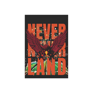 Virginia Tech Hokies Never Never Land Flag Banner