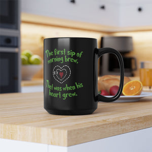 Grinch's Heart Christmas Coffee Mug 15oz