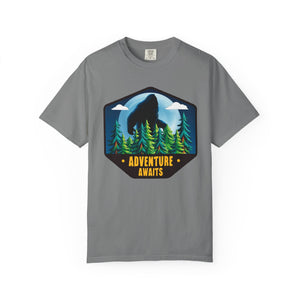 Bigfoot Adventure Awaits Funny Camping Comfort Colors® T-Shirt