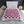 Checkered White & Pink Chic Couch Throw Blanket