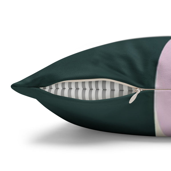 SW Paradox Palette Lilac Green Faux Suede Pillow Cover