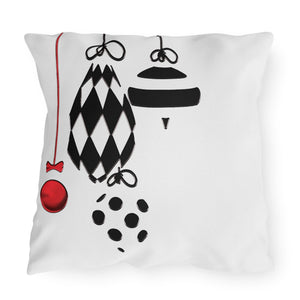 Ornaments Indoor Outdoor Christmas Throw Pillow