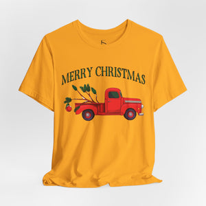 Charlie Brown Christmas Shirt Red Truck Holiday Tee