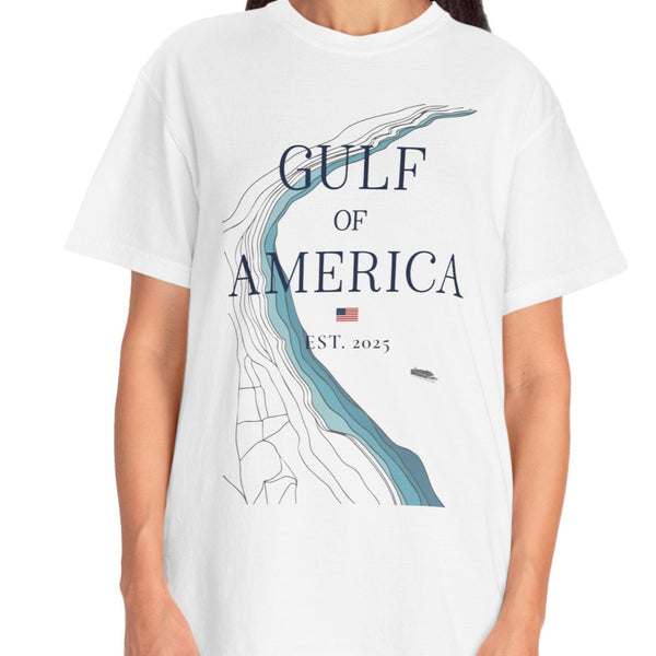 Comfort Colors© Gulf of America Topography Map T-Shirt