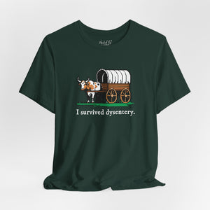 Oregon Trail Dysentery 80s Game Pop Culture T-Shirt