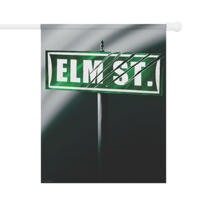 Nightmare on Elm Street Sign Yard Flag
