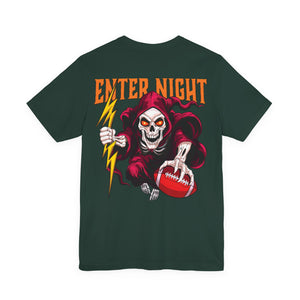 Virginia Tech Football Exit Light Sandman Skeleton T-Shirt