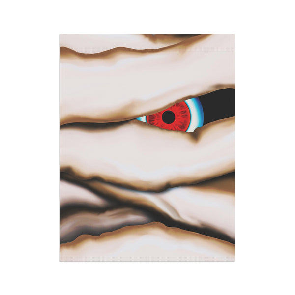 Mummy Eye Halloween Garden Flag