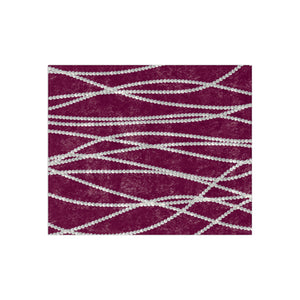 White and Pink Pearls Decorative Throw Blanket