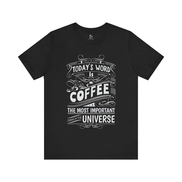 Coffee Typography T-Shirt