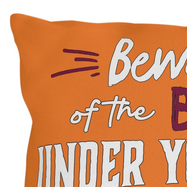 Virginia Tech Football Reversible Indoor Outdoor Couch Pillow