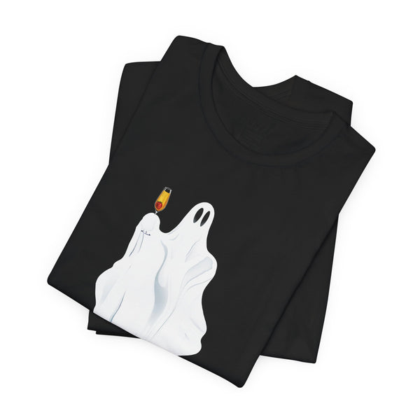 Champagne Ghost Cute Halloween T-Shirt