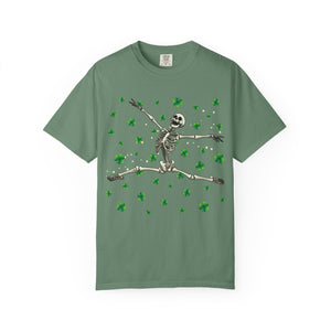 St. Patrick's Shamrock Skeleton Comfort Colors® T-Shirt