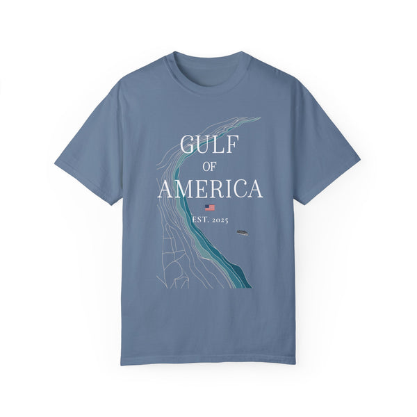 Comfort Colors© Gulf of America Topography Map T-Shirt