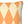 Decorative pillow with orange and beige geometric pattern on a white background