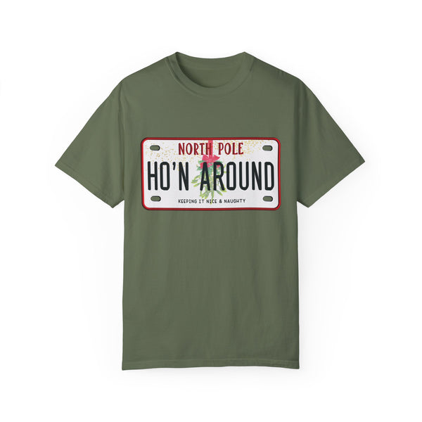 Comfort Colors® Ho'n Around Funny Christmas T-Shirt