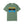 Green t-shirt with 'Gone Fishing' graphic on a white background