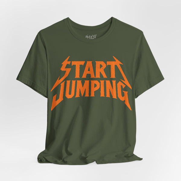 Virginia Tech Football Start Jumping Grunge Style T-Shirt