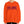 Close up of an orange sweatshirt that says Start Jumping
