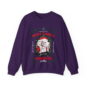 Mrs. Clause's Moonshine Funny Christmas Sweatshirt
