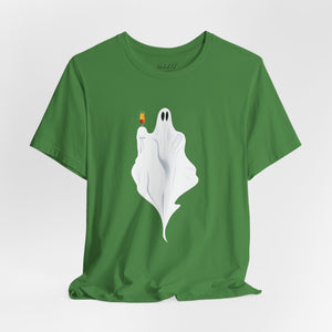 Champagne Ghost Cute Halloween T-Shirt
