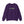 Purple sweatshirt with 'ew, people' embroidered on the front on a white background.