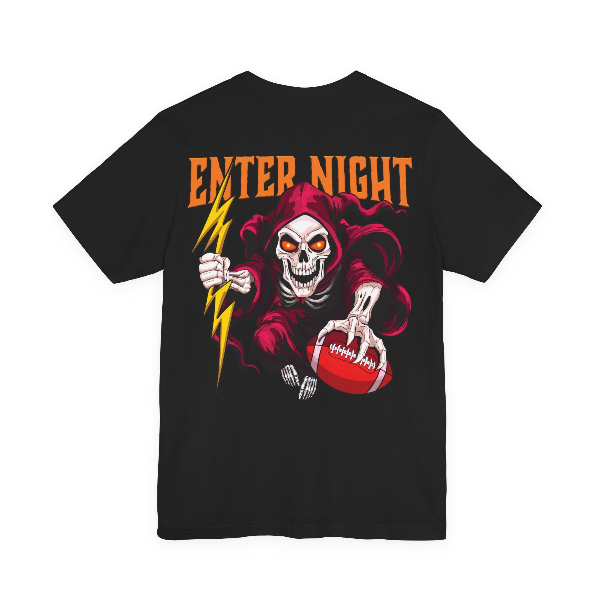 Virginia Tech Football Exit Light Sandman Skeleton T-Shirt