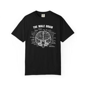 Male Brain Funny Men's T-Shirt Comfort Colors®