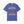 A royal blue short-sleeve t-shirt with a Halloween-themed graphic on the front. The graphic features a skeleton sitting on a log with red and orange autumn leaves, accompanied by the text 'IT'S THE MOST WONDERFUL TIME OF THE YEAR'.