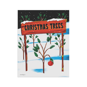 Garden flag with 'Charlie Brown Christmas – Version B' design