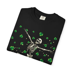 St. Patrick's Shamrock Skeleton Comfort Colors® T-Shirt