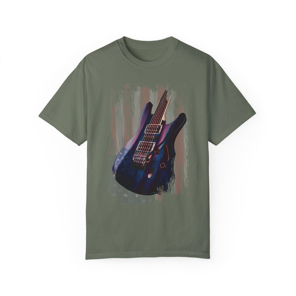 Comfort Colors© American Rock Guitar Patriotic USA T-Shirt