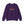 Purple sweatshirt that reads ho ho ho'n around town in red and green text.